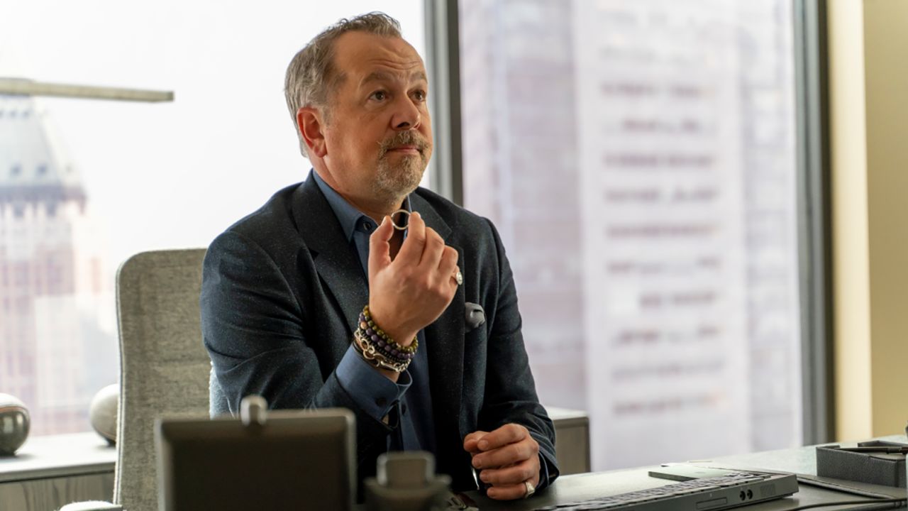 David Costabile plays Mike "Wags" Wagner, a character who has a heart attack while exercising on a Peloton in an episode of "Billions."