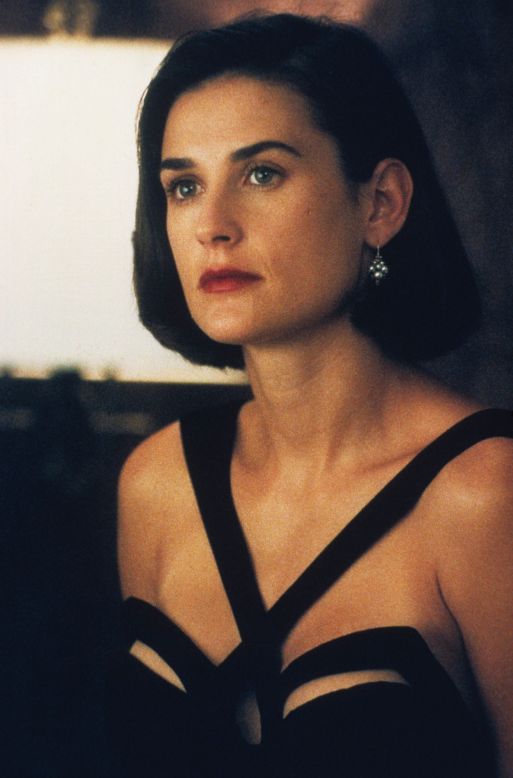 The black gown Mugler designed for Demi Moore -- for the 1993 movie "Indecent Proposal" -- became one of the decade's most iconic dresses. 