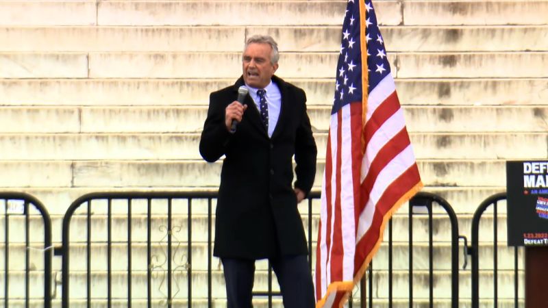 Robert F. Kennedy Jr. files paperwork to run for president as a 