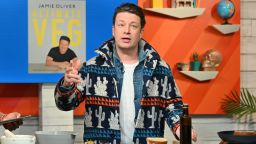 Chef Jamie Oliver visits BuzzFeed's "AM To DM" to discuss his new book on January 9, 2020 in New York City. 