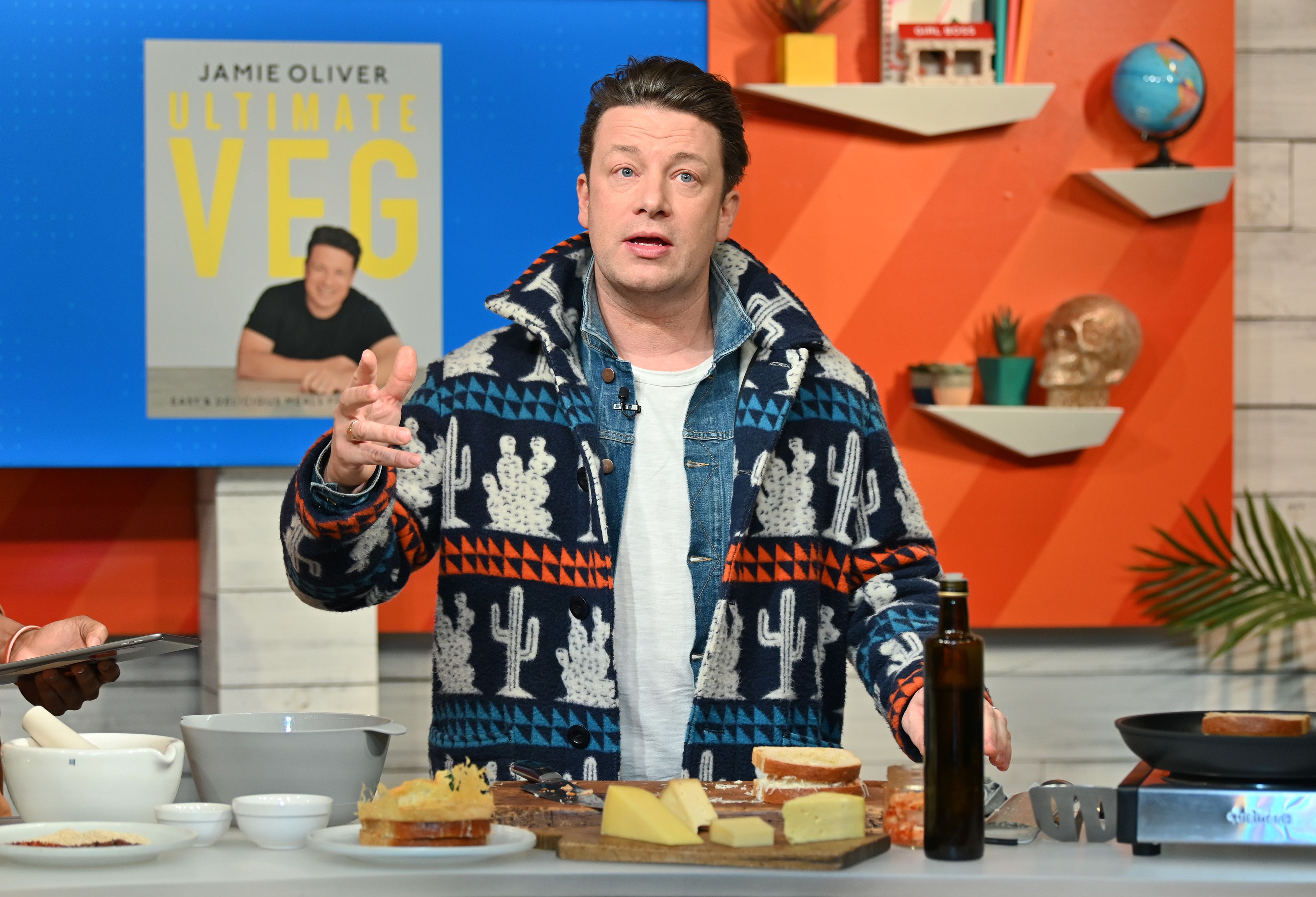 Interview with Celebrity Chef Jamie Oliver's about his newest