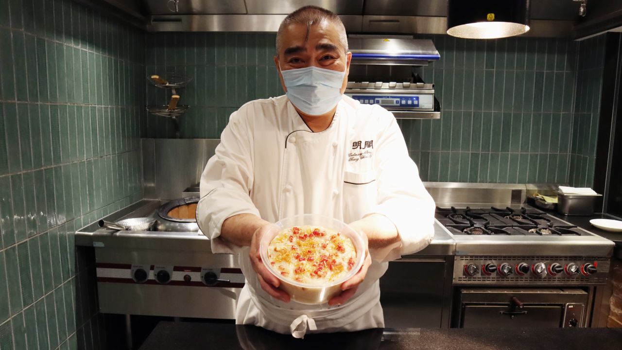 Chef Tsang Chiu King, culinary director of Ming Court in Hong Kong's Wan Chai.