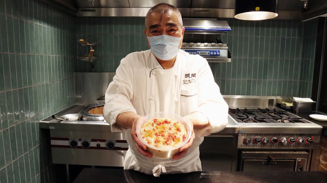 Chef Tsang Chiu King, culinary director of Ming Court in Hong Kong's Wan Chai.