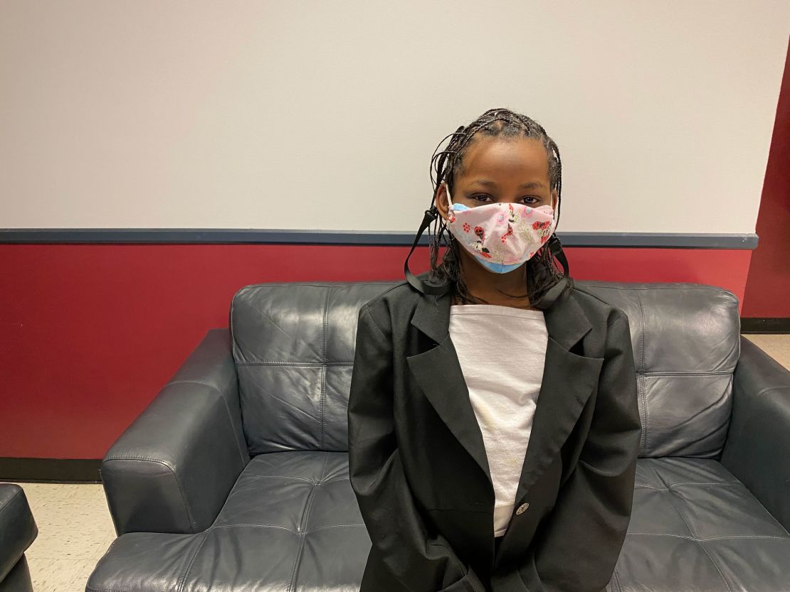 Kalia Cannon, 8, misses talking to and playing with her classmates.