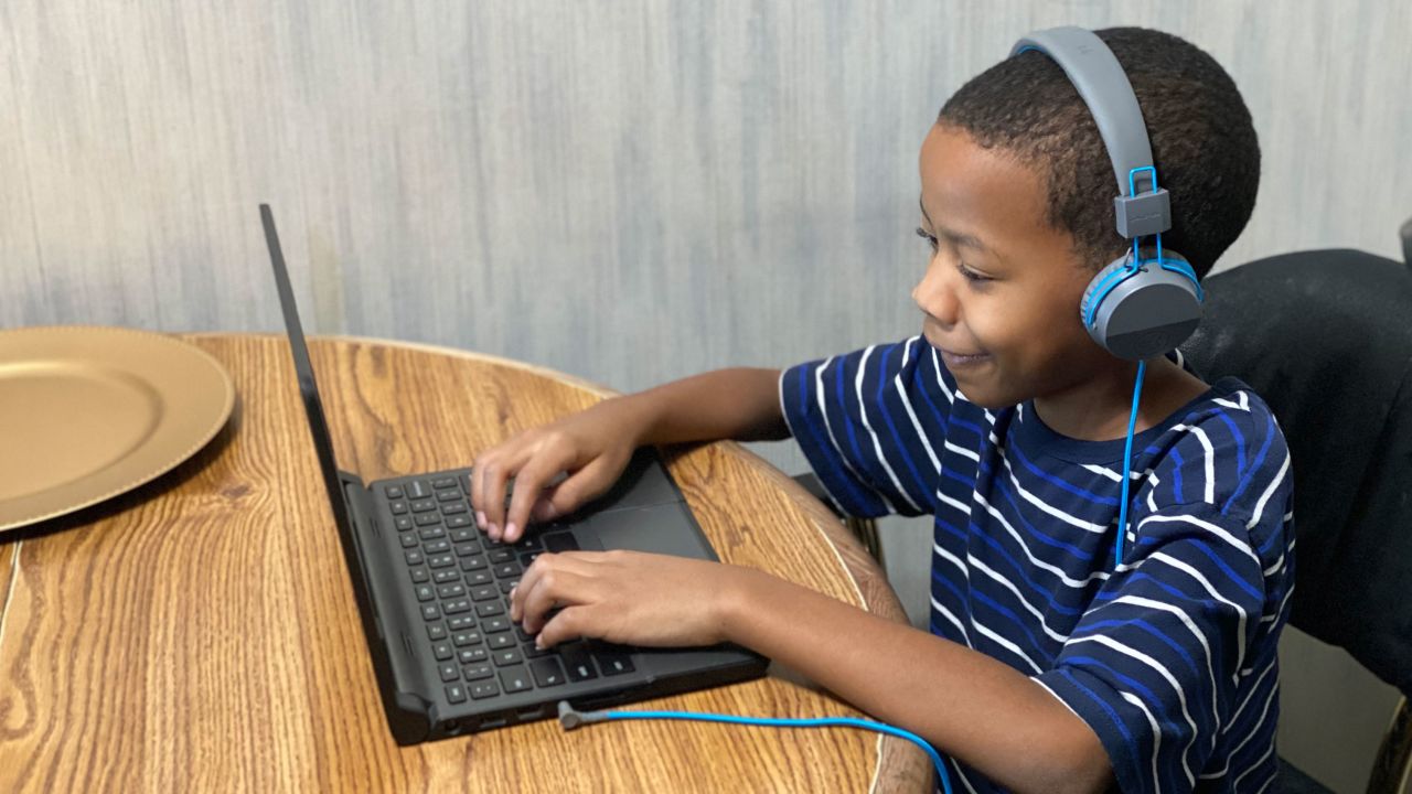 Khaterius Cannon, 9, is a fourth grader enrolled in Flint Community Schools. He said he's ready to return to the classroom and he misses his teacher and extracurricular activities.