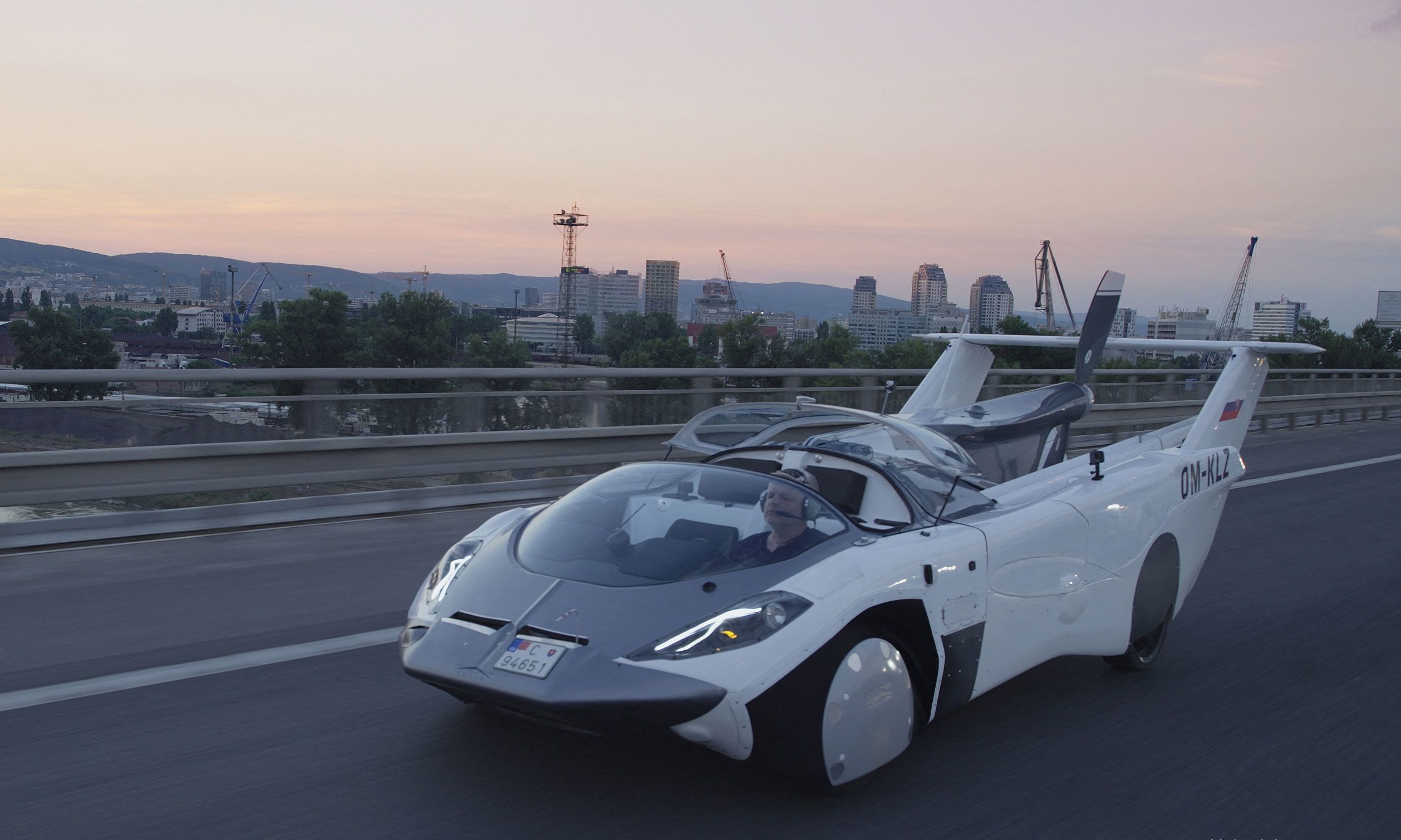 The 'AirCar': Flying car cleared for takeoff but you'll need a
