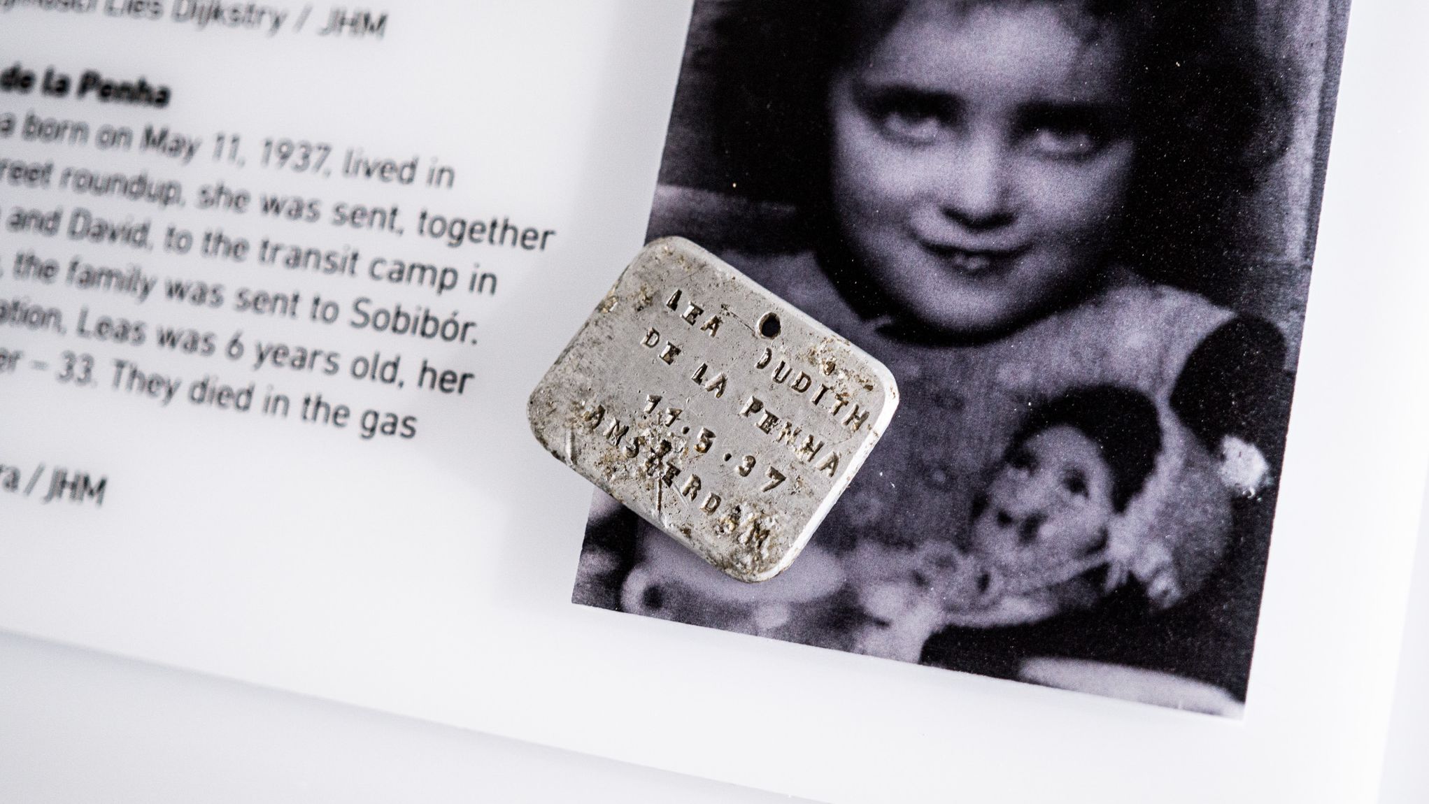 Lea was just six-years-old when she was deported and murdered at Sobibor.