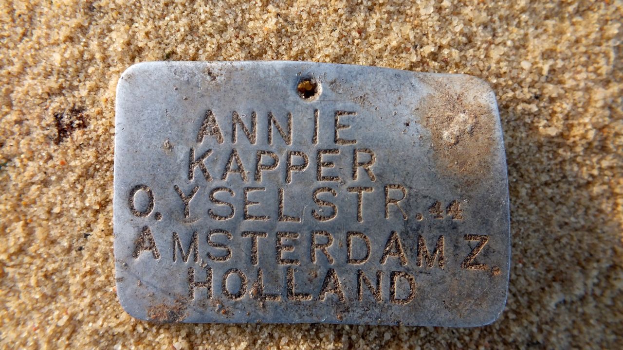 Marc Draisen only just learnt of his cousin Annie, whose tag was discovered in the dig.
