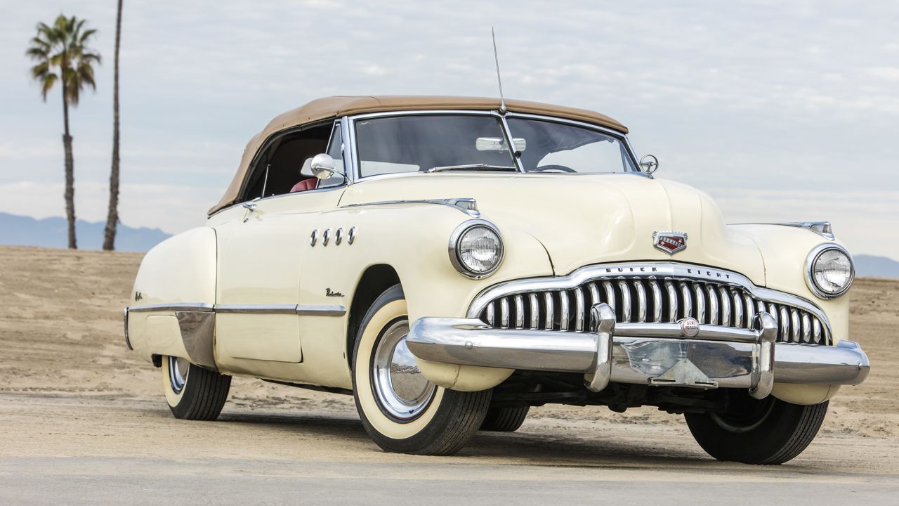 The 1949 Buick Roadmaster convertible was one of General Motors' most expensive models.