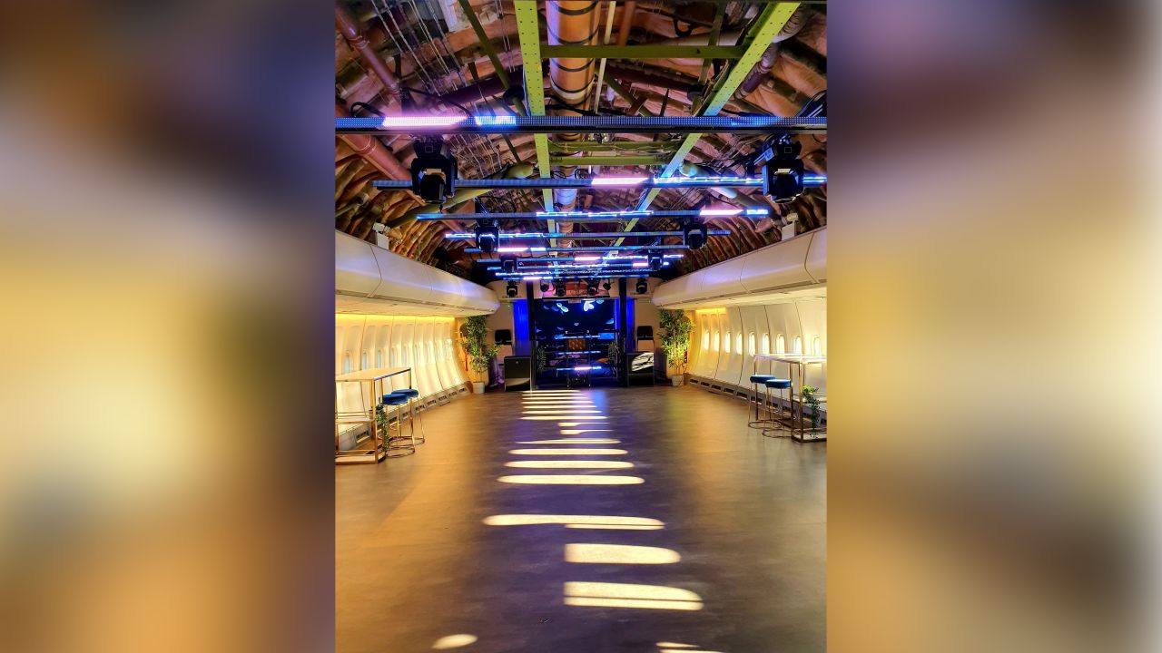The unique facility, located in western England, costs around $1,300 an hour to hire for events.