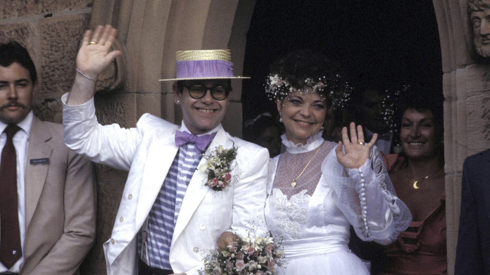 John married German recording engineer Renate Blauel in 1984. They divorced in 1988. and John told Rolling Stone magazine that year he was "comfortable" being gay. He told the magazine in 1976 that he was bisexual.
