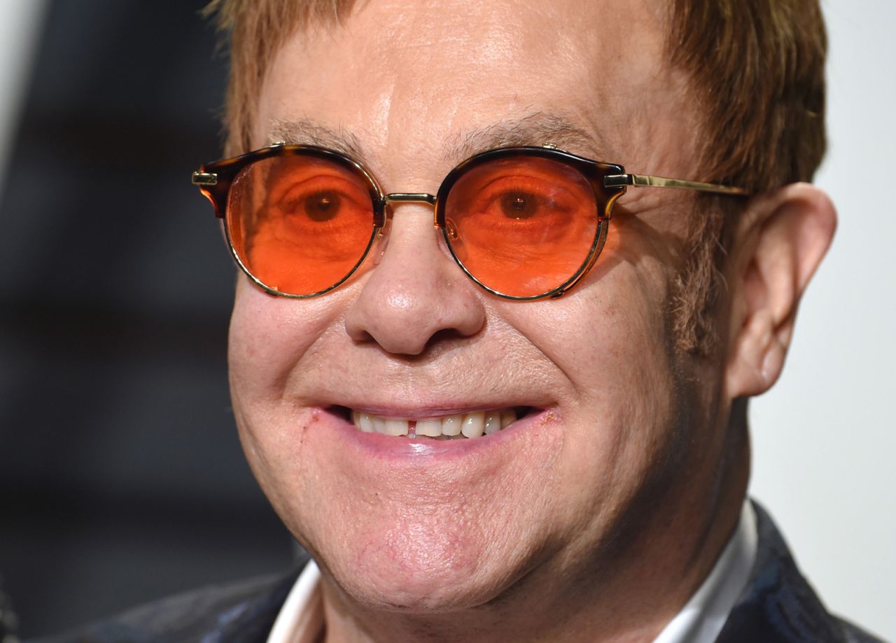 John attends Vanity Fair's Oscars party in February 2017.