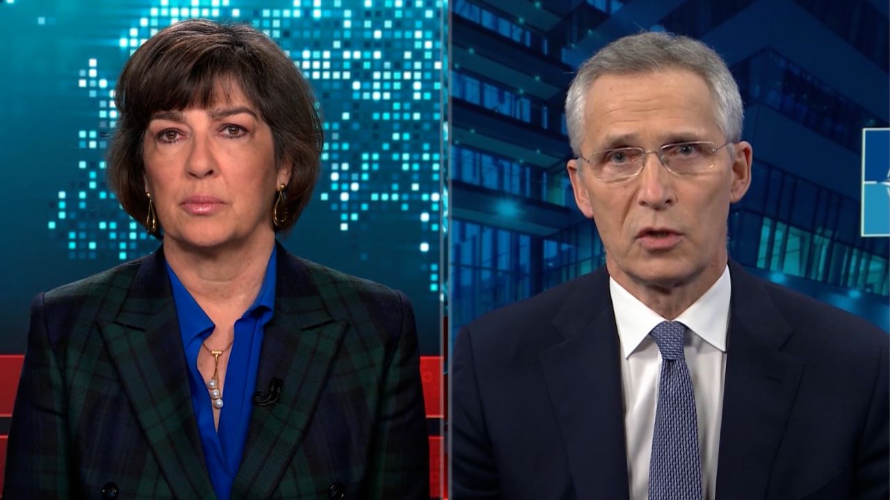 Jens Stoltenberg Amanpour