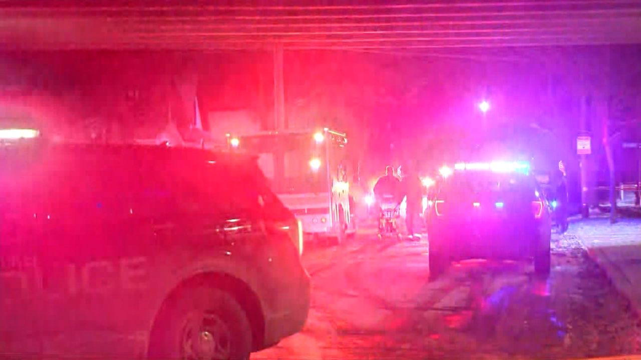Emergency personnel respond after a Milwaukee County sheriff's deputy was shot.