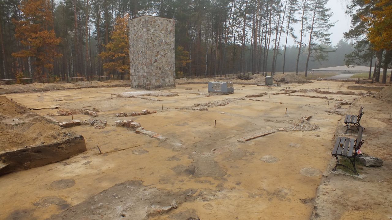 Archaeologists excavated the demolished remains of Sobibor for 10 years.