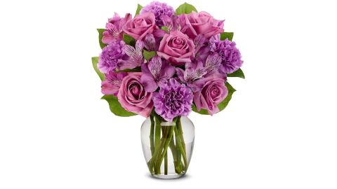 flowers Perfectly Purple Bouquet