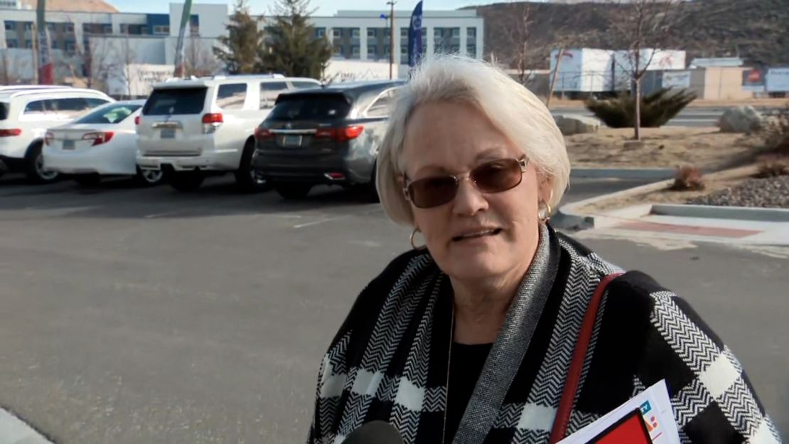 Nevada voter Glen Duppenthaler says she "100%" believes there was election fraud in 2020.