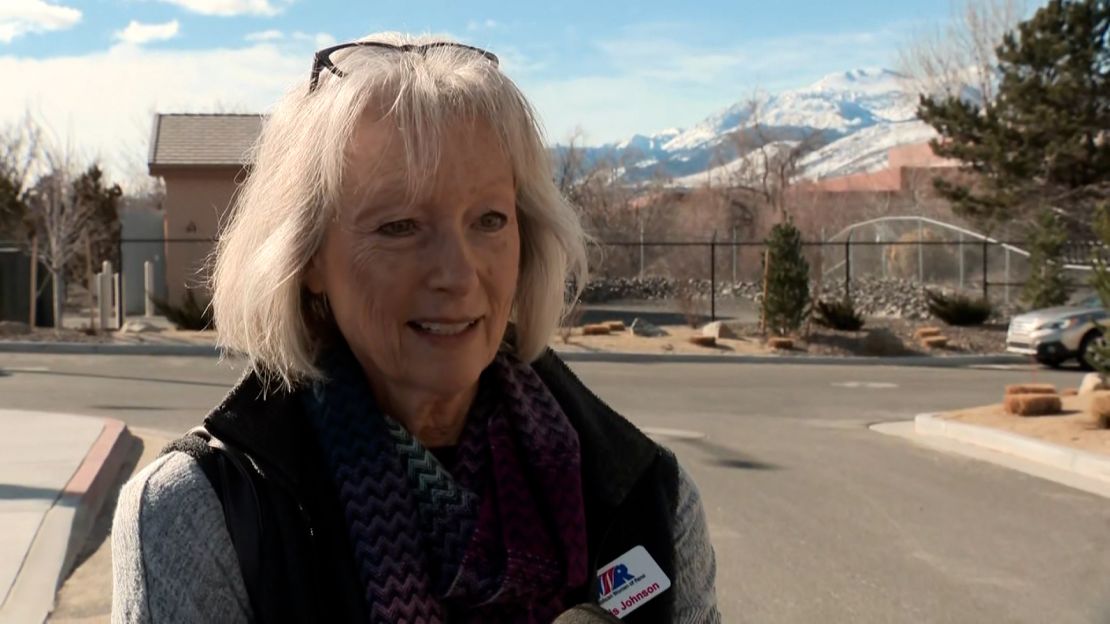 Chris Johnson left the Reno event with the answer to her dismay over the 2020 election.