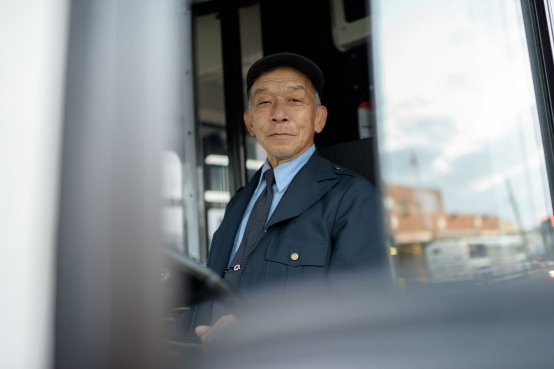 Bus driver Tommy Lau has encountered countless aggressive passengers and was punched in the face last year.