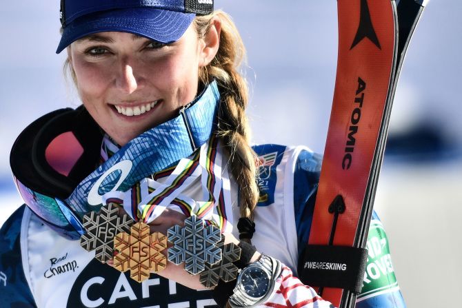<strong>Mikaela Shiffrin (United States):</strong> Shiffrin has been the face of American skiing for years now, and she's still at the height of her powers. The 26-year-old, who's won Olympic gold twice, leads the World Cup overall standings and <a href="index.php?page=&url=https%3A%2F%2Fwww.cnn.com%2F2022%2F01%2F12%2Fsport%2Fmikaela-shiffrin-wins-record-breaking-world-cup-slalom-spt-intl%2Findex.html" target="_blank">recently won her 47th World Cup slalom race</a> — that's the most World Cup victories ever in a single discipline. Shiffrin is also the defending world champion in the combined event, which is the slalom plus the downhill. She will be a medal threat in several events.