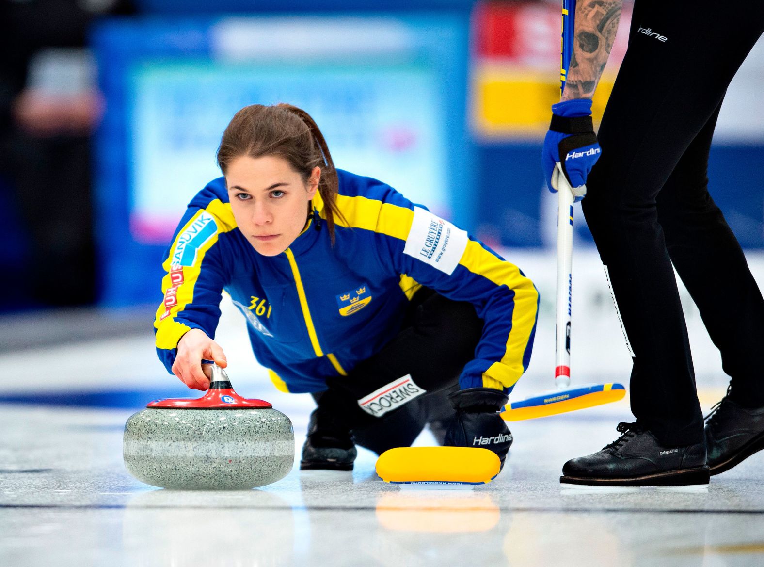 <strong>Anna Hasselborg (Sweden):</strong> Hasselborg, 32, was the skip of the gold-medal-winning curling team at the 2018 Olympics in South Korea. She'll be back in China along with teammates Sara McManus, Agnes Knochenhauer and Sofia Maberg. Swedish women have won three curling golds at the Olympics, the most of any nation.