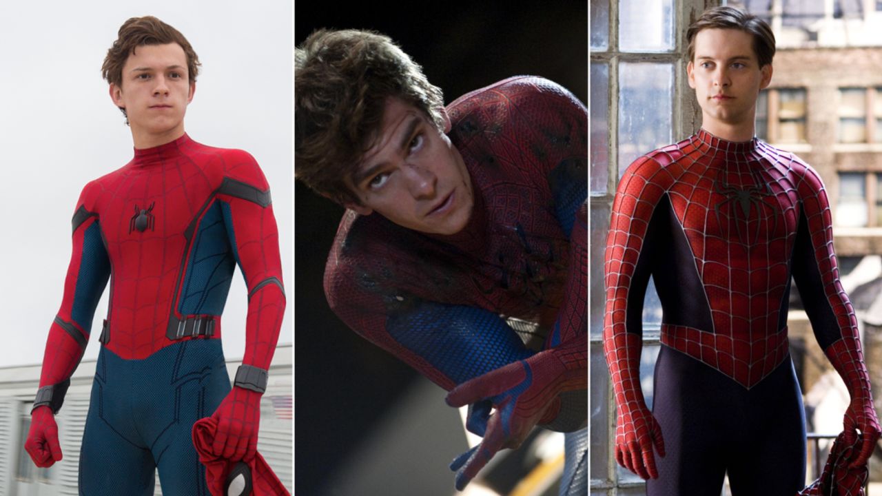 Tom Holland, Andrew Garfield and Tobey Maguire all sat down for an interview to discuss what it was like for their versions of "Spider-Man" to finally come together.