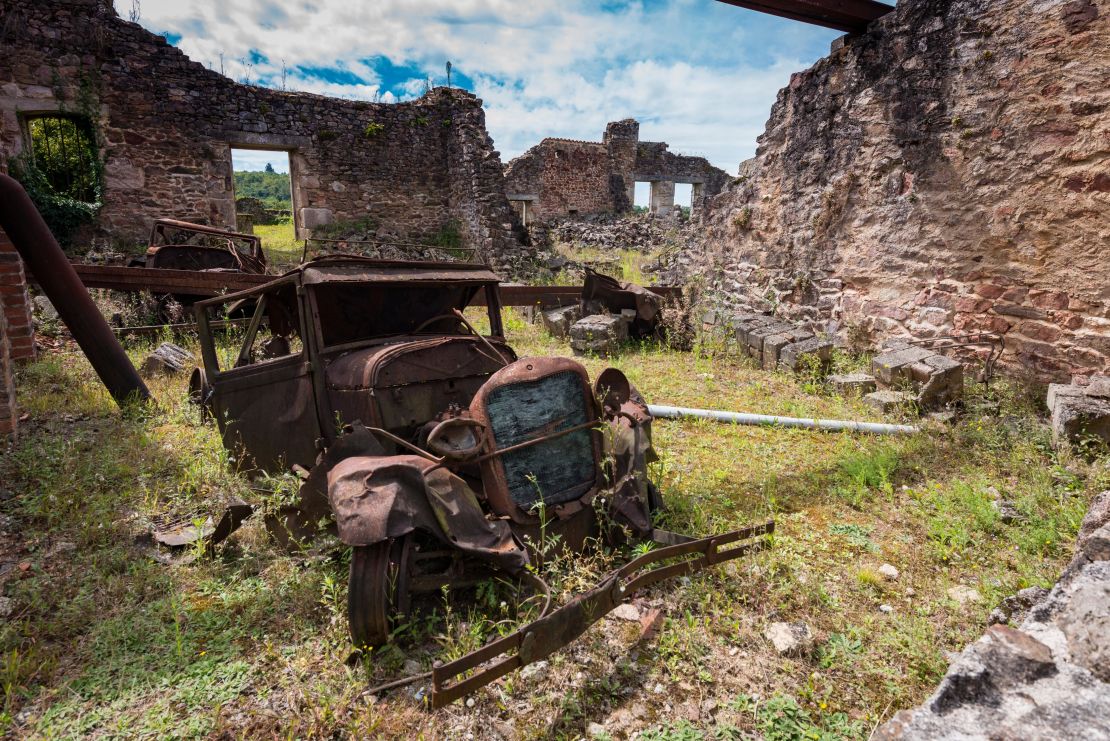 The village of Oradour-sur-Glane was the site of a horrific massacre during World War II.