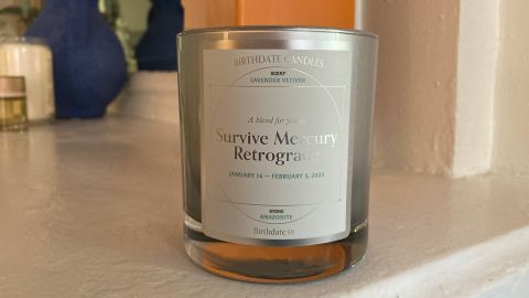 Birthdate The Survive Mercury Retrograde Candle