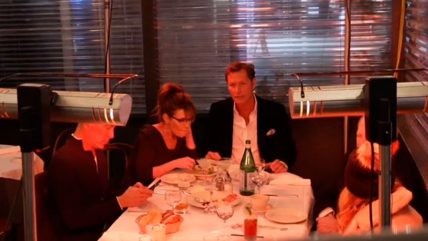Sarah Palin/ NY restaurant