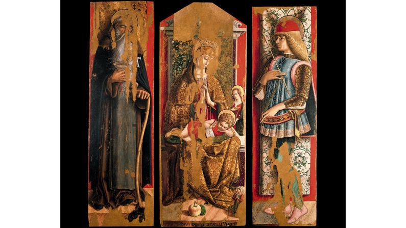 <strong>Venetian Gothic: </strong>The town art gallery has works by Carlo Crivelli, who came from Venice to Ascoli.