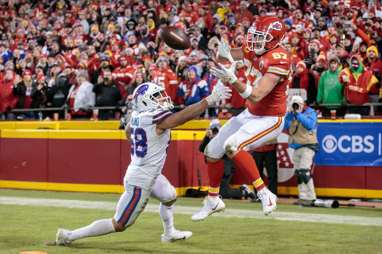 Kansas City tight end Travis Kelce makes the game-winning touchdown catch to defeat Buffalo in an NFL playoff game on Sunday, January 23. The Chiefs won 42-36 in overtime, and many football fans were saying it was <a href="https://www.cnn.com/2022/01/24/sport/kansas-city-chiefs-buffalo-bills-nfl-spt-intl/index.html" target="_blank">one of the greatest games in league history.</a>