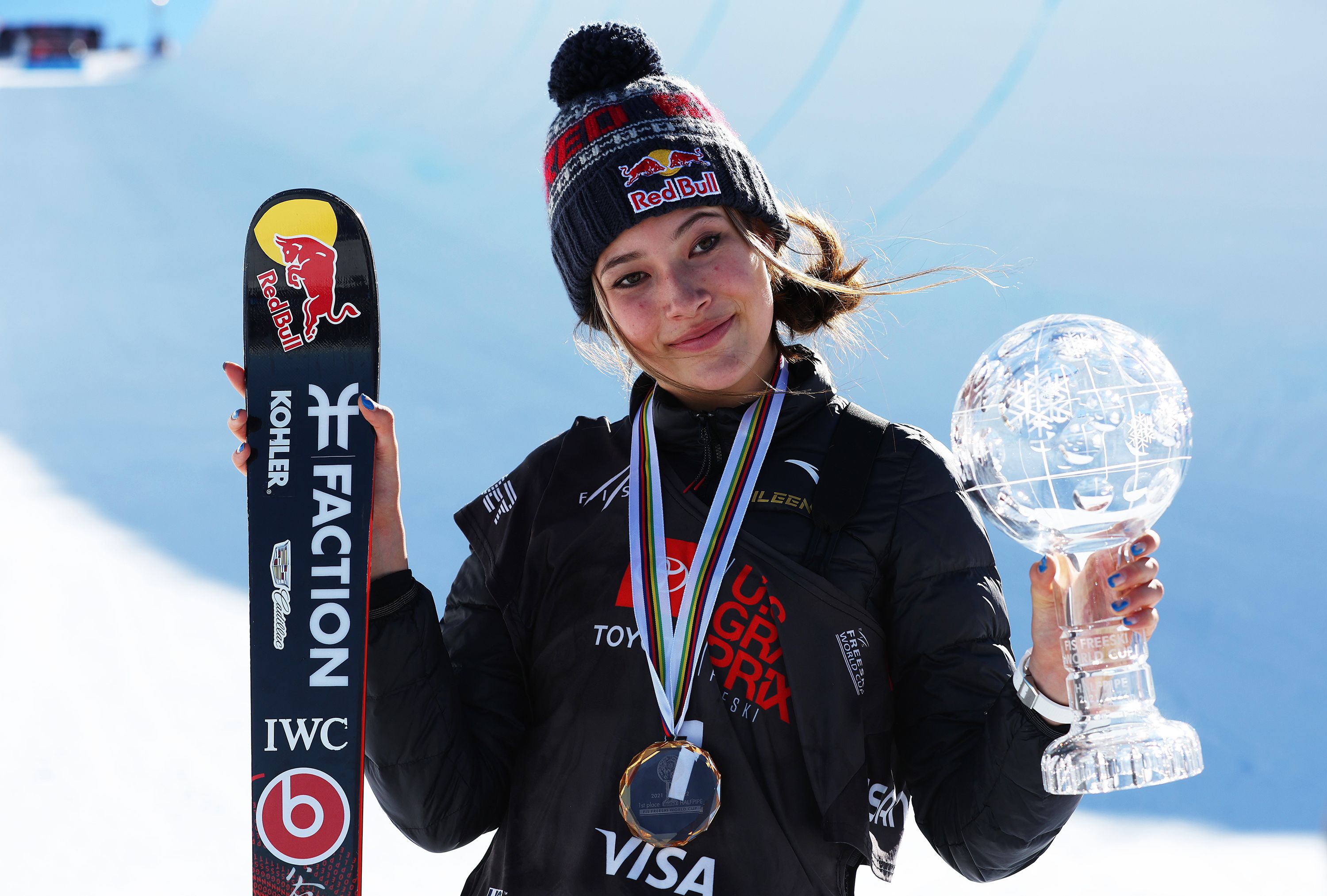 China's Freestyle Medal Hope Is American-born skier-model Eileen Gu