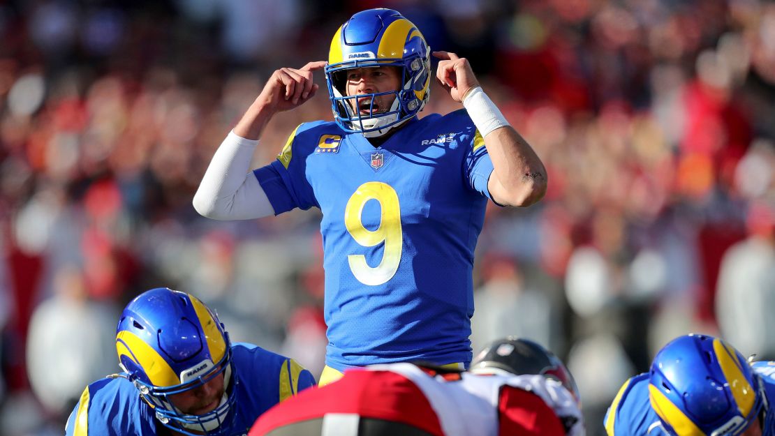 Rams quarterback Matthew Stafford's wife has pleaded with LA fans to not sell their tickets to Niners faithful.