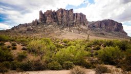 The Lost Dutchman State Park is about 40 miles from Phoenix.