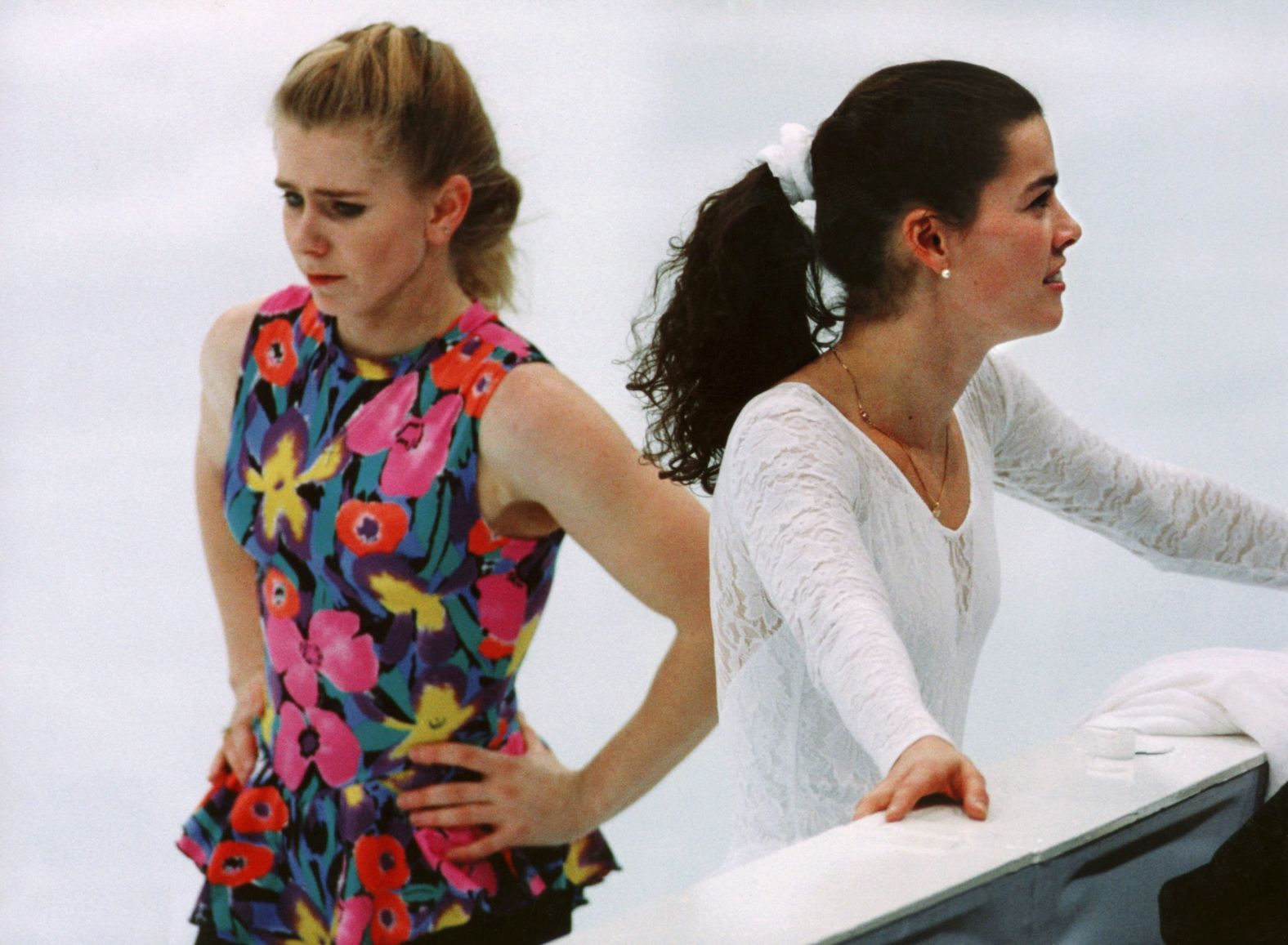Just six weeks before the 1994 Winter Olympics, US figure skater Nancy Kerrigan was attacked by a man who had been hired by the ex-husband of her American rival, Tonya Harding. It sparked one of the biggest scandals in sports history and made for some awkward practice sessions in the days leading up to the Games. Kerrigan, seen here at right, recovered from her knee injury to win a silver medal, while Harding, left, placed eighth and was later banned for life from the sport. Harding denied having anything to do with the attack, but she did plead guilty to conspiring to hinder prosecution. She was given three years' probation, 500 hours of community service and a $160,000 fine.