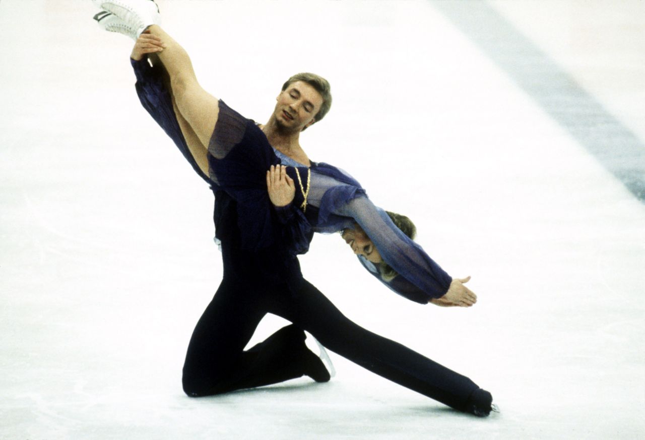 At the 1984 Games, British ice dancers Jayne Torvill and Christopher Dean set the highest figure skating score in the history of the Winter Olympics. Dancing to Maurice Ravel's "Boléro," they received 12 perfect scores of 6.0 and six scores of 5.9. Every single judge gave them a 6.0 on artistic impression. The crowd went wild, throwing roses onto the ice. Even Queen Elizabeth II sent the duo a message of congratulations. They won the gold medal, of course.