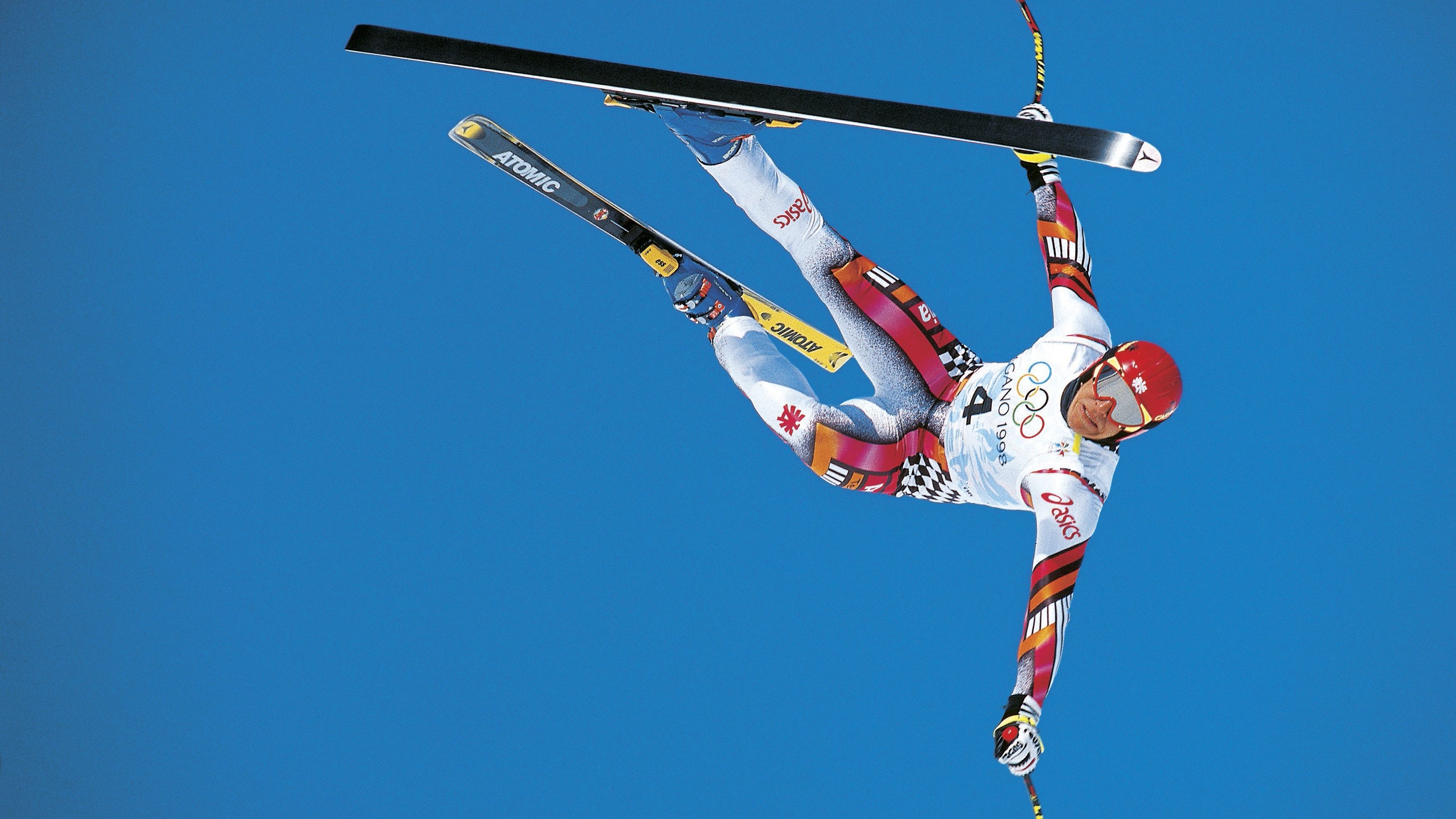 While competing in the downhill at the 1998 Games, Austrian Hermann Maier survived one of the most dramatic crashes ever witnessed in skiing history. He flew 30 feet off course, crashing through two fences and landing on his helmet at over 70 mph. But the "Herminator" suffered only minor injuries, and he came back days later to win gold in both the giant slalom and the super-G.