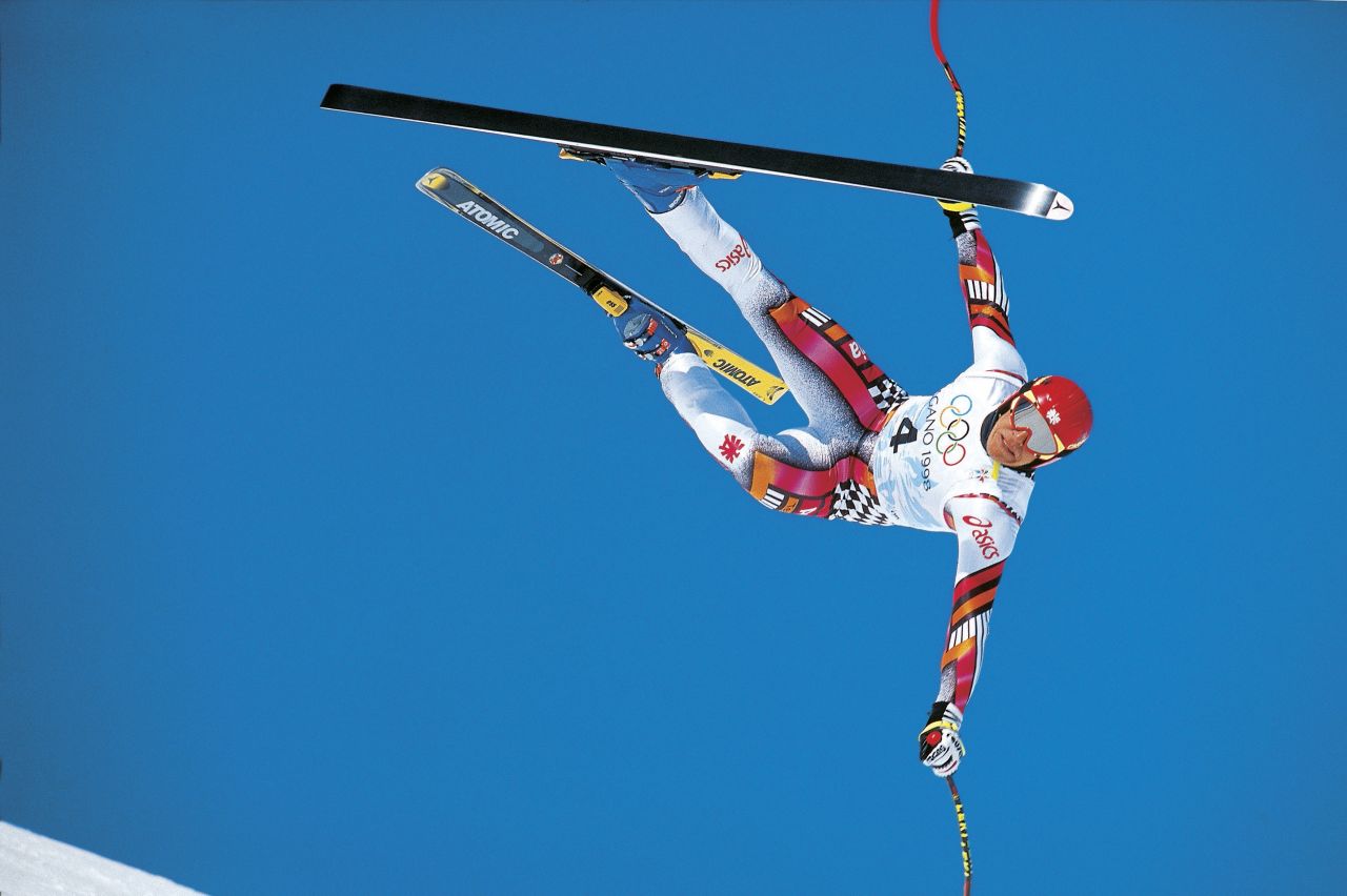 While competing in the downhill at the 1998 Games, Austrian Hermann Maier survived one of the most dramatic crashes ever witnessed in skiing history. He flew 30 feet off course, crashing through two fences and landing on his helmet at over 70 mph. But the "Herminator" suffered only minor injuries, and he came back days later to win gold in both the giant slalom and the super-G.