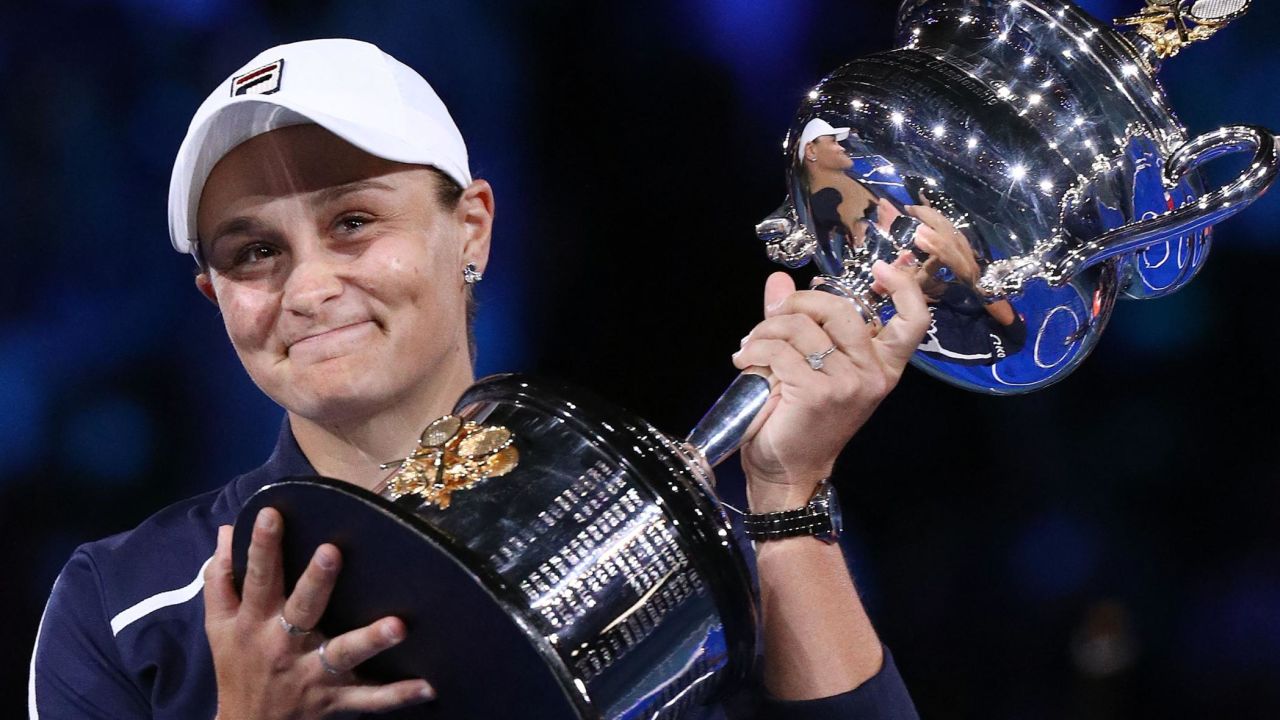 Ashleigh Barty is the first home singles Australian Open champion in more than four decades.