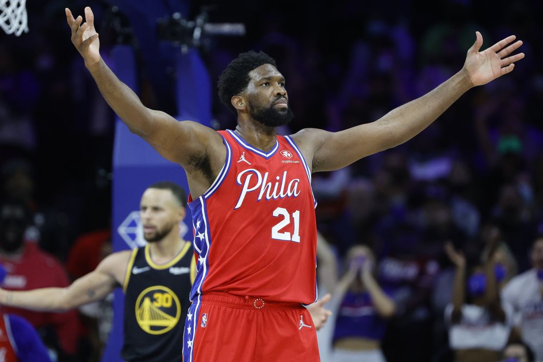 Joel Embiid is playing at an MVP level this season.