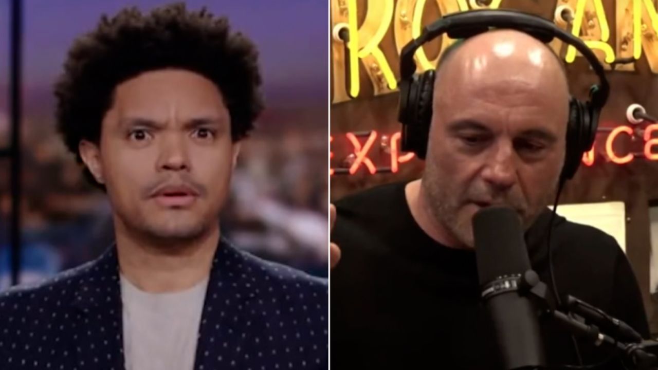 Joe Rogan Trevor Noah split