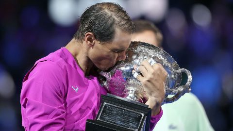 Rafael Nadal beat Daniil Medvedev to win a record-breaking 21st grand slam title.