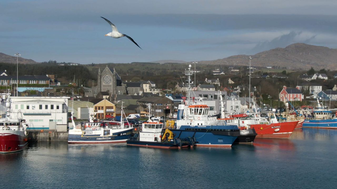 Castletownbere in County Cork, Ireland.