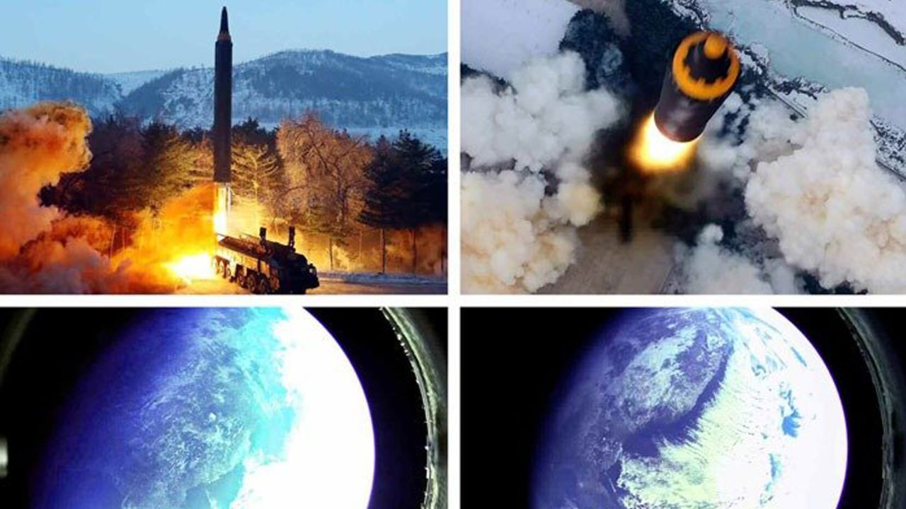 North Korea says it test-fired an intermediate missile, the Hwasong-12, on Sunday, January 30 (local time).
