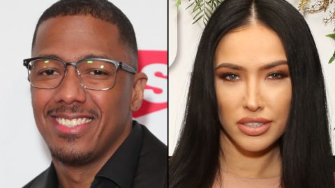 Nick Cannon and Bre Tiesi.