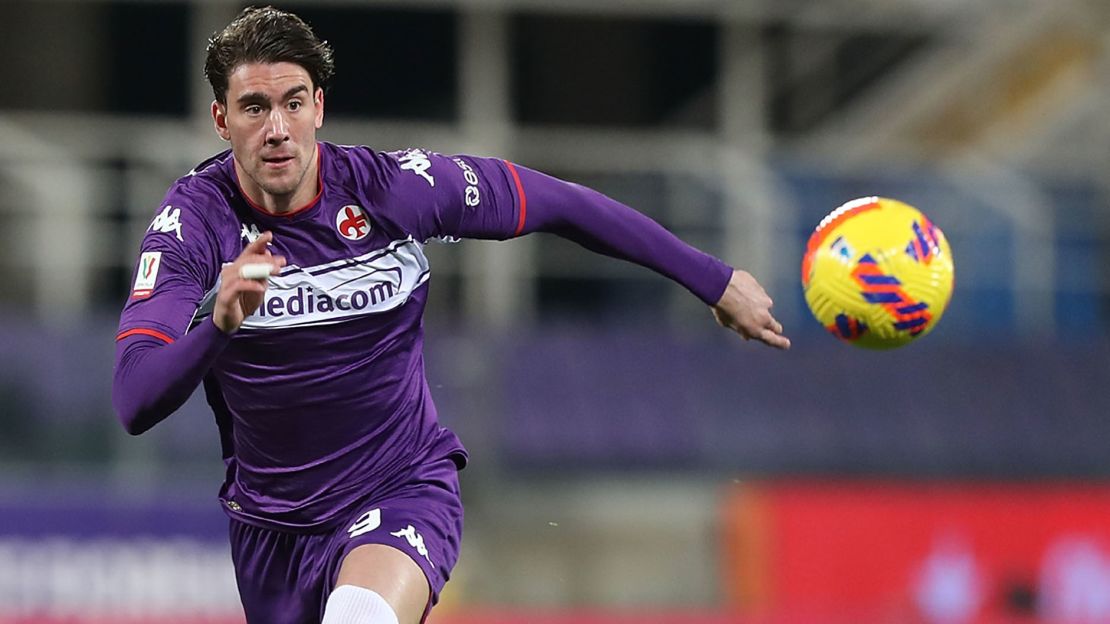 Vlahovic enjoyed a landmark 2021 with Fiorentina.