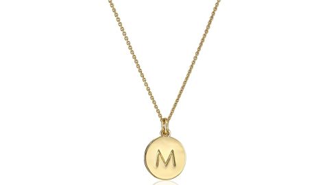 Kate Spade New York Gold Tone Alphabet Pendant 