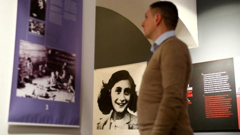 An exhibition about Anne Frank at the Victory Museum in Sibenik, Croatia, on February 3, 2017. 