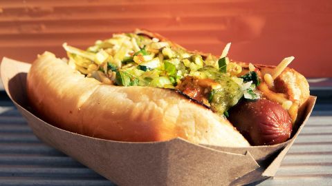 Kogi BBQ x Field Roast Vegan “Stadium Dog” Hot Dog Kit