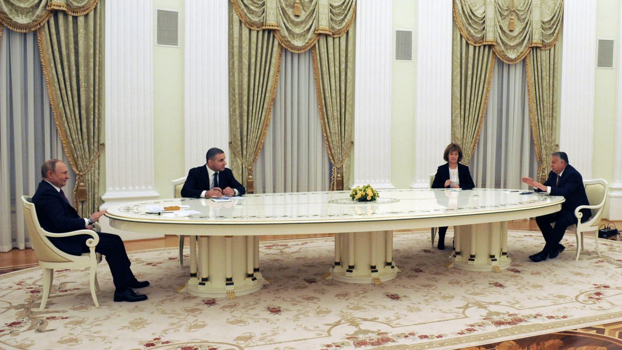 Orban visited his ally Putin weeks before Moscow invaded Ukraine.